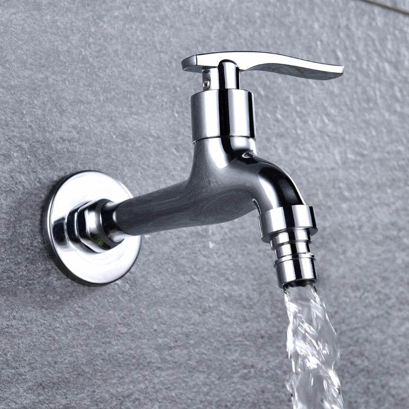 High Quality Outdoor Garden Faucet Tap Washing Machine Faucet Brass Kitchen Bathroom Sink Tap Mop Pool Water Taps