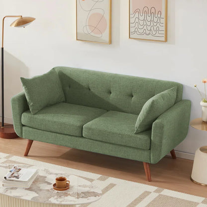 Jadier 66" Upholstered Loveseat Square Sofa
