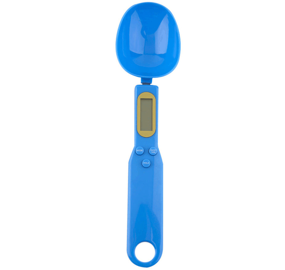 Kitchen Scale Measuring Spoon Scale Compact Food Weighing Scale for Dry and Wet Ingredients