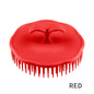 Head Massage Brush Soft Glue Shampoo Brush Bathroom Products Plastic Sanitary Comb Washing Hair Scalp Shower Body