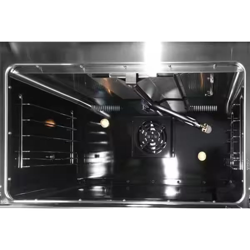 Entree 48 In. 7.2 Cu. Ft. Professional Style Gas Range with Convection Oven in Stainless Steel