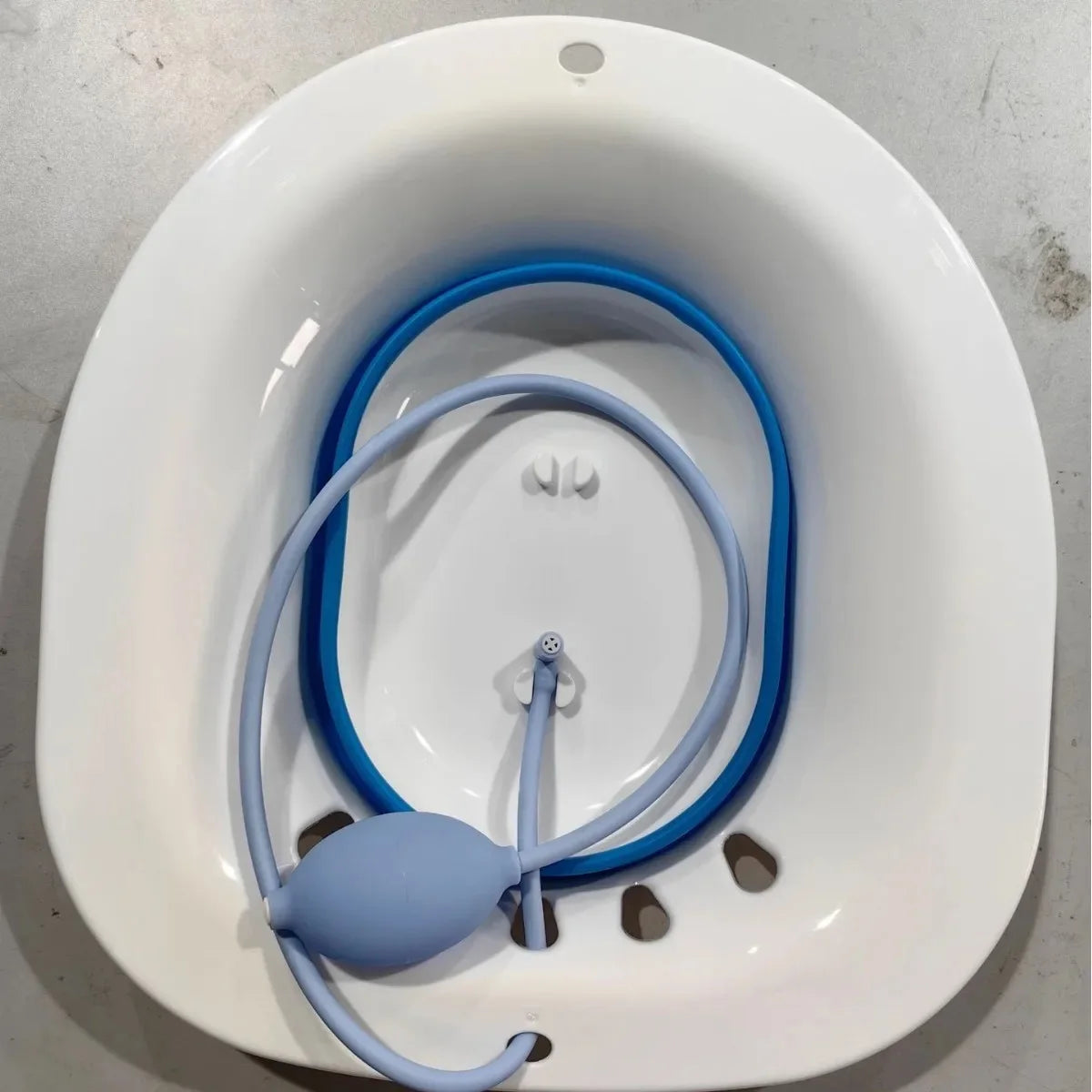 Durable over Elderly Postpartum Hemorrhoids Patient Toilet Tub Hip Basin Bidet New Vaginal Steaming Seat Bath