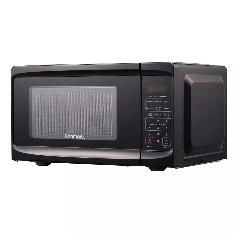 0.7 Cu-Ft Microwave - Black