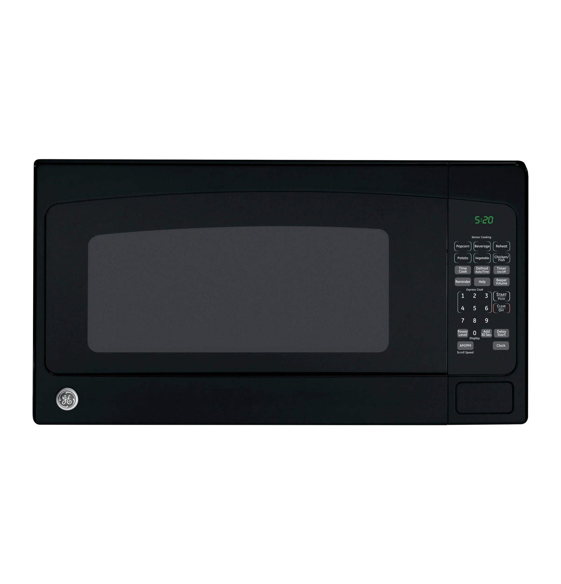 2.0-Cu Ft 1200 -Watt Countertop Microwave ( Black )