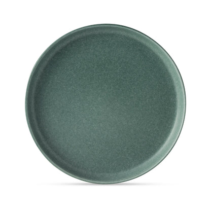 Thyme & Table 12-Piece Stoneware Dinnerware Set, Caspian Green