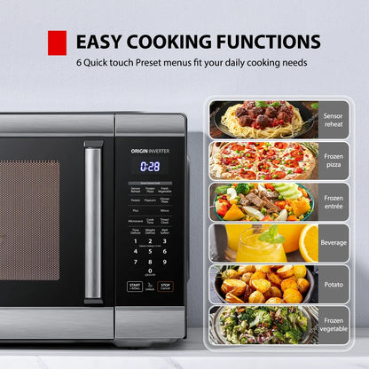 2.2 Cu. Ft. 24.4'' Microwave Oven in Stainless Steel