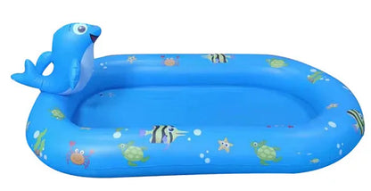 Cartoon Dinosaur PVC Inflatable Spray Pool Funny Outdoor Water Fun Swimming Pool for Kids Gift Creative Summer Water Play Toys