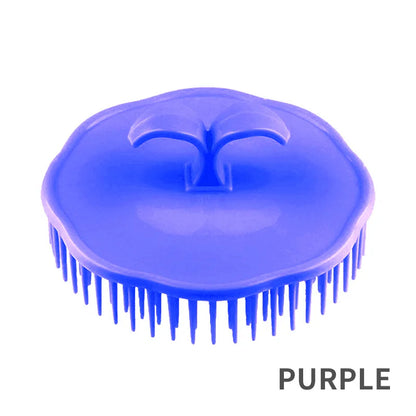 Head Massage Brush Soft Glue Shampoo Brush Bathroom Products Plastic Sanitary Comb Washing Hair Scalp Shower Body