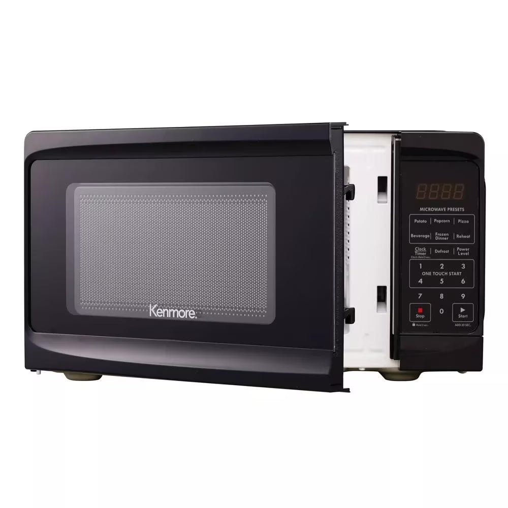 0.7 Cu-Ft Microwave - Black