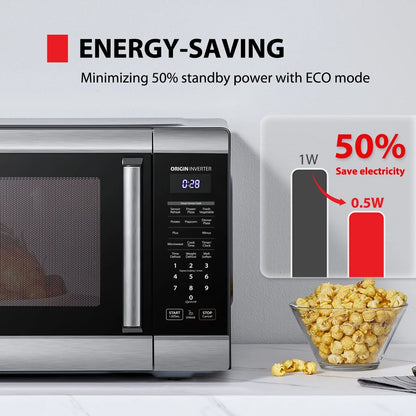 2.2 Cu. Ft. 24.4'' Microwave Oven in Stainless Steel
