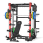 PMAX-4750 Dual Plate Loaded Squat Exercise Machine Gym Equipment Package