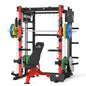 PMAX-4750 Dual Plate Loaded Squat Exercise Machine Gym Equipment Package