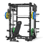 PMAX-4750 Dual Plate Loaded Squat Exercise Machine Gym Equipment Package