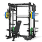 PMAX-4750 Dual Plate Loaded Squat Exercise Machine Gym Equipment Package