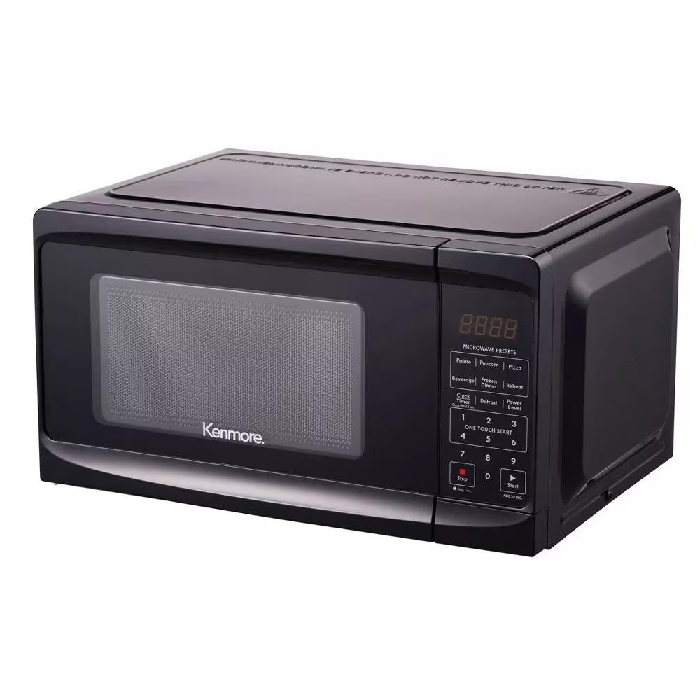 0.7 Cu-Ft Microwave - Black