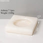 Light Luxury White Jade Stone Home Bathroom Wash Suit Bathroom Supplies Brush Tooth Cup Soap Bottle Soap Dish Toothbrush Holder