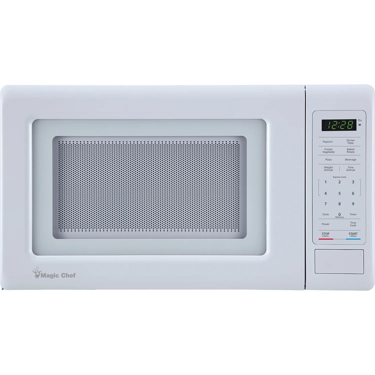 MC77MW 0.7-Cu. Ft. 700-Watt Countertop Digital Touch Microwave (White)