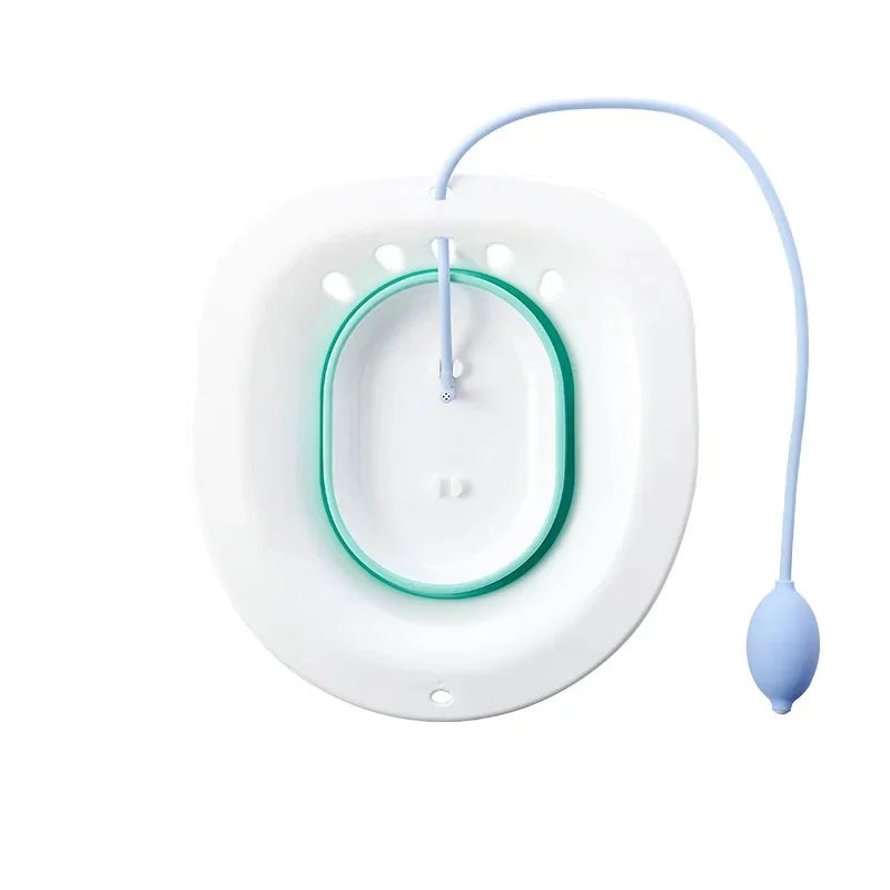 Durable over Elderly Postpartum Hemorrhoids Patient Toilet Tub Hip Basin Bidet New Vaginal Steaming Seat Bath