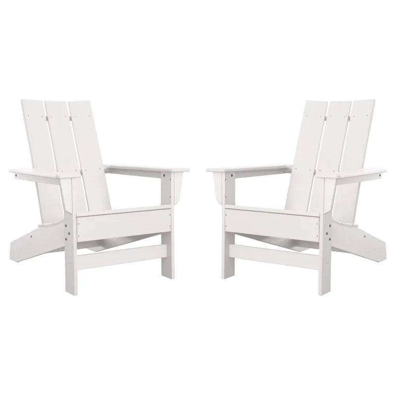 Ratcliff All-Weather HDPE Adirondack Chair Set of 2