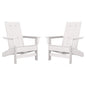 Ratcliff All-Weather HDPE Adirondack Chair Set of 2
