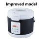 3L Smart Touch Panel Rice Cooker Vehicle-Mounted Multicooker Non-Stick Liner with Steamer Reservation Food Warmer Hotpot Boiler