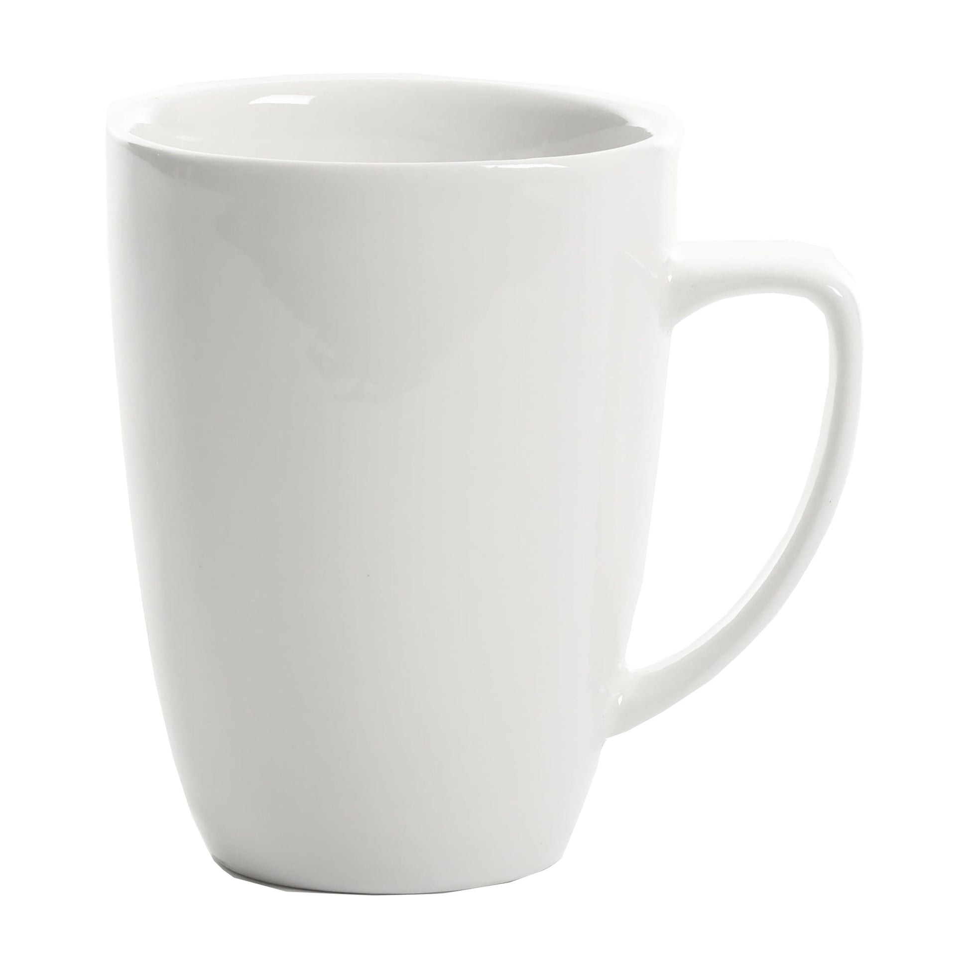 Everyday Square White Stoneware Dinnerware Set, 40-Piece