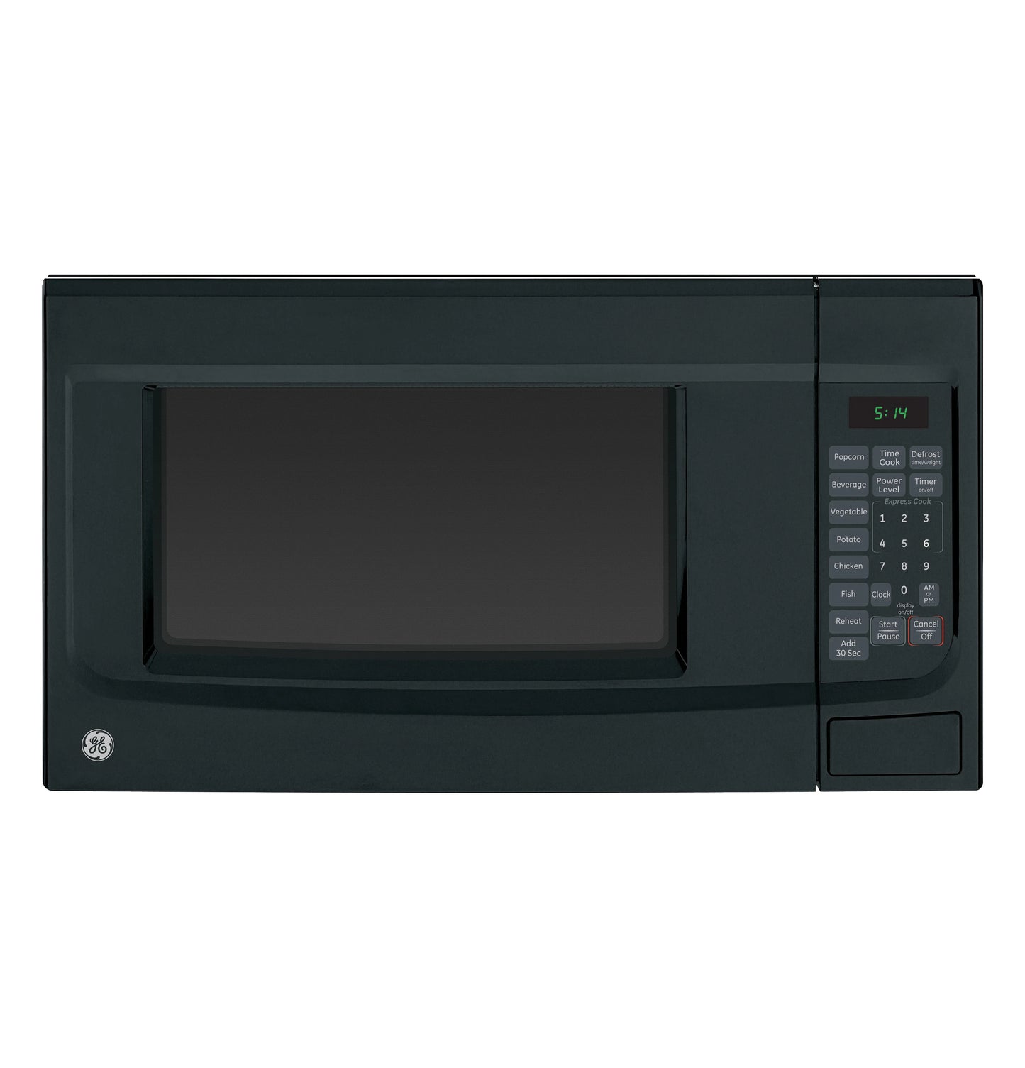 2.0-Cu Ft 1200 -Watt Countertop Microwave ( Black )