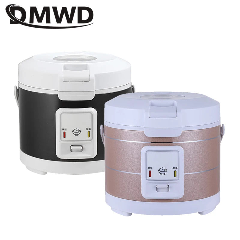 3L Smart Touch Panel Rice Cooker Vehicle-Mounted Multicooker Non-Stick Liner with Steamer Reservation Food Warmer Hotpot Boiler