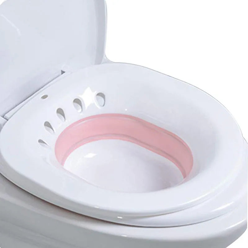 Durable over Elderly Postpartum Hemorrhoids Patient Toilet Tub Hip Basin Bidet New Vaginal Steaming Seat Bath
