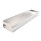 Stainless Steel Bathroom Shelf Black Shower Shampoo Storage Rack Adhesive Suqare Kitchen Bathroom Shlef 20Cm 30Cm 40Cm 50Cm
