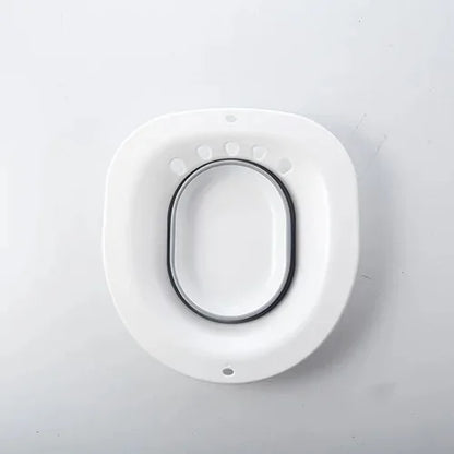 Durable over Elderly Postpartum Hemorrhoids Patient Toilet Tub Hip Basin Bidet New Vaginal Steaming Seat Bath