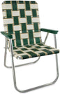 Folding Aluminum Outdoor Patio Lawn Chair | Heavy-Duty Webbed Chairs for Camping, Sports, Beach, Yard & Tailgating | Lightweight Portable | Classic - Christmas Theme