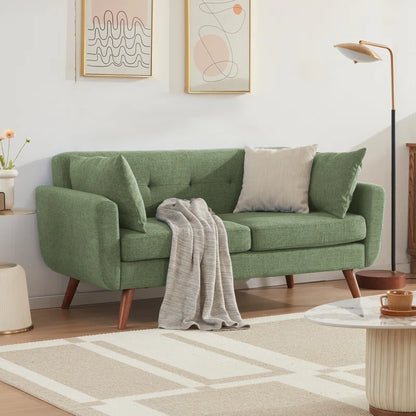 Jadier 66" Upholstered Loveseat Square Sofa