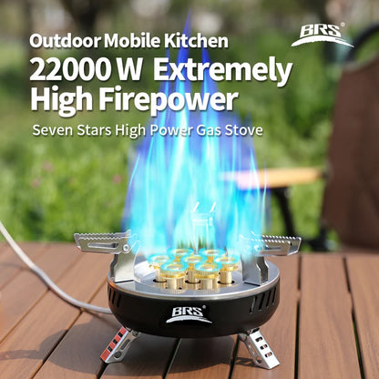 -207/-203 Outdoor Seven Star Stove Three Star Stove Portable Folding Gas Stove Fierce Stove