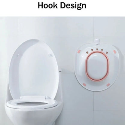 Durable over Elderly Postpartum Hemorrhoids Patient Toilet Tub Hip Basin Bidet New Vaginal Steaming Seat Bath