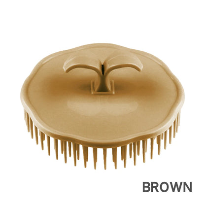 Head Massage Brush Soft Glue Shampoo Brush Bathroom Products Plastic Sanitary Comb Washing Hair Scalp Shower Body
