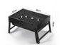 Portable Barbecue Stove with Foldable Barbecue Rack, Smokeless Charcoal Stove Suitable for Outdoor Camping and Picnics
