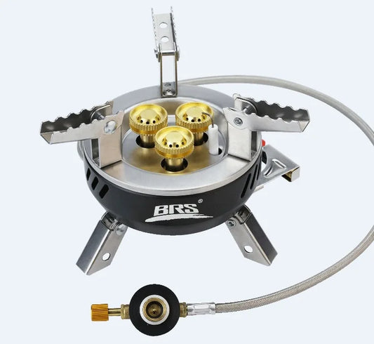 -207/-203 Outdoor Seven Star Stove Three Star Stove Portable Folding Gas Stove Fierce Stove