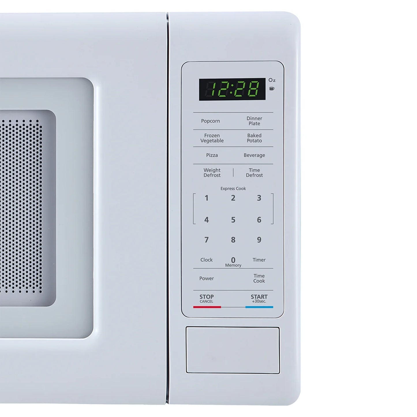 MC77MW 0.7-Cu. Ft. 700-Watt Countertop Digital Touch Microwave (White)