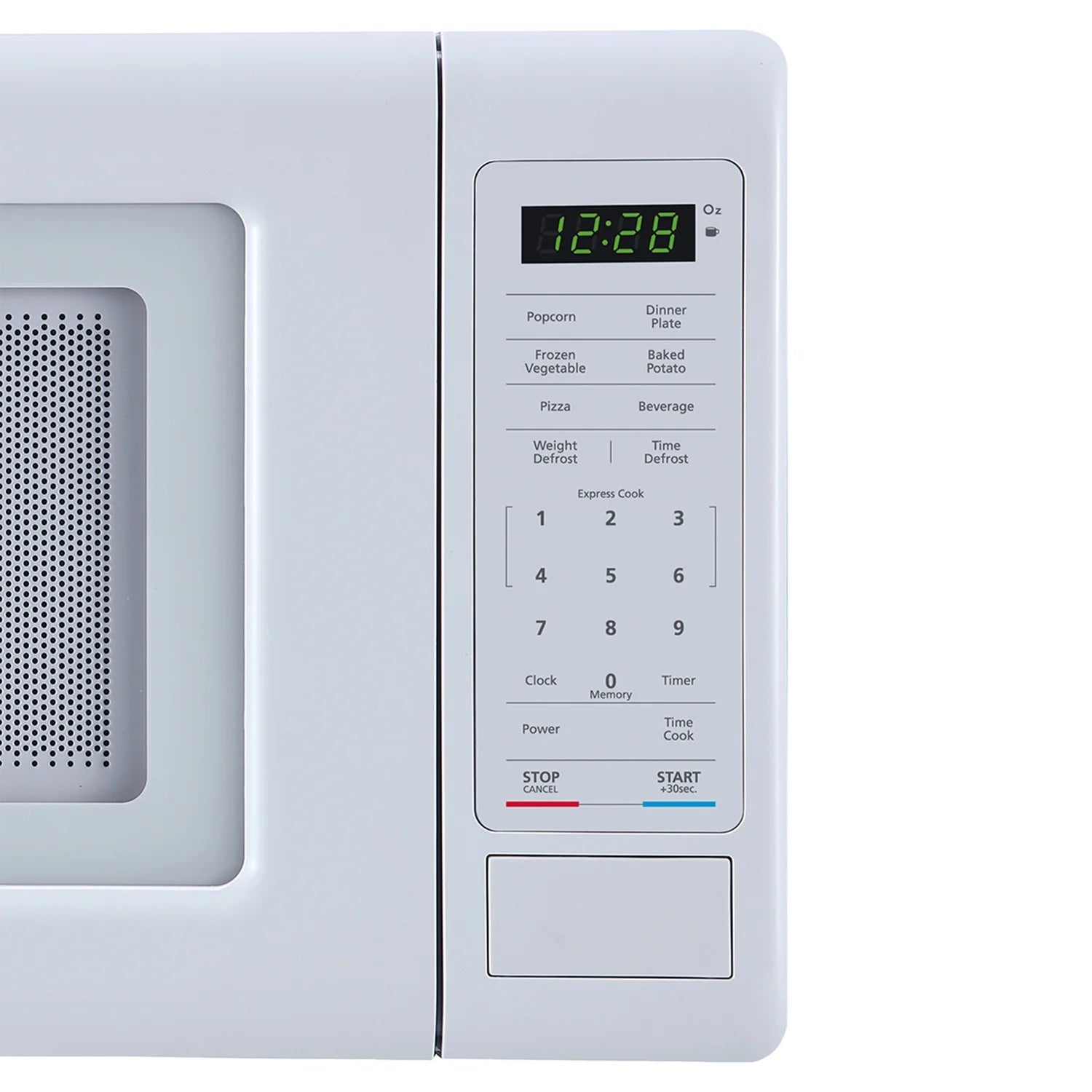 MC77MW 0.7-Cu. Ft. 700-Watt Countertop Digital Touch Microwave (White)