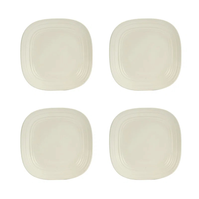 Swirl Square 16-Piece Dinnerware Set, Service for 4