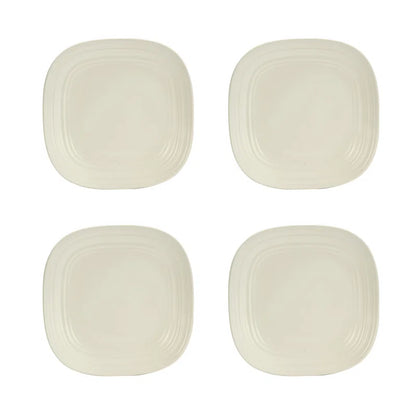 Swirl Square 16-Piece Dinnerware Set, Service for 4