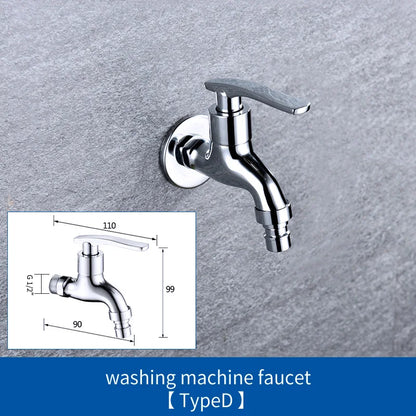 High Quality Outdoor Garden Faucet Tap Washing Machine Faucet Brass Kitchen Bathroom Sink Tap Mop Pool Water Taps