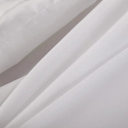White Shower Curtains Waterproof Thick Solid Bath Curtains for Bathroom Bathtub Large Wide Bathing Cover 12 Hooks Rideau De Bain