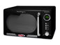 0.7 Cu Ft Retro Microwave Oven, 700W Countertop Microwave Oven with LED Display, Black