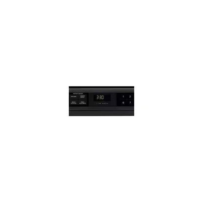 24 In. 1.5 Cu. Ft. 1,100-Watt over the Counter Microwave in Black with Sensor Cooking Technology