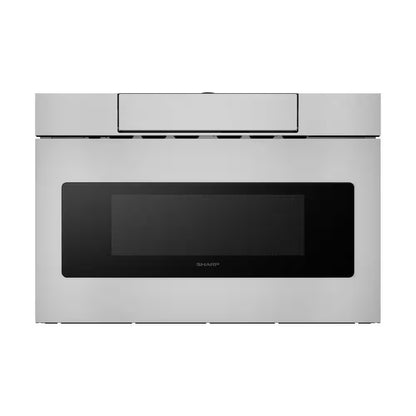 24 In. 1.2 Cu. Ft. Built-In Microwave Drawer with Concealed Controls in Stainless Steel Finish with Sensor Cooking