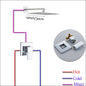 Wall Mount Rainfall Shower Faucet Set Chrome Concealed Bathroom Faucets System 16'' Head with Swivel Tub Spout Mixer Tap