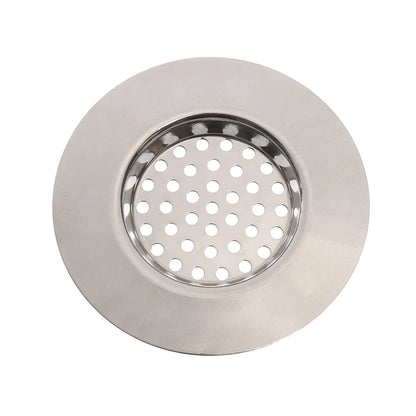 2PCS Strainer Bath Basin Drain Hair Clean up Mesh Trap Filter Kitchen Sink with Large Wide Rim Catcher Cover Cap Plug Wholesale