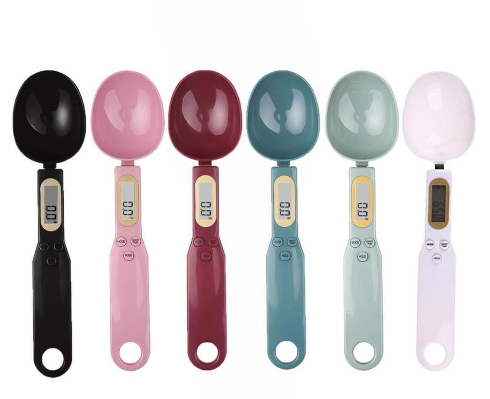 Kitchen Scale Measuring Spoon Scale Compact Food Weighing Scale for Dry and Wet Ingredients